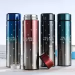 Stainless Steel Smart Vacuum Insulated Water Bottle with LED Temperature Display, Perfect for Hot and Cold Drinks