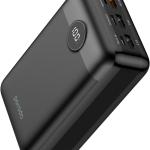 Porodo Super Compact Power Bank 30000mAh PD 20W QC3.0 - Black