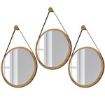 Round Mirror Set