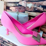 Pink heels