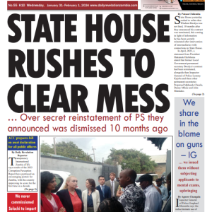 ePaper No. 55 Wednesday January 31st - February 1