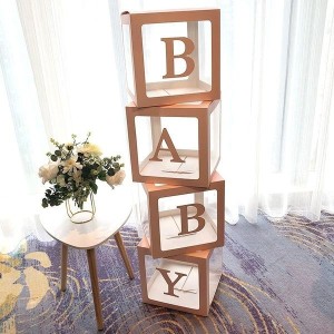 Baby Shower Decorating boxes