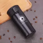 380ml Portable Travel Coffee Mug Vacuum Flask Thermo Water Bottle Car Mug Thermocup Stainless Steel Thermos Tumbler Cup