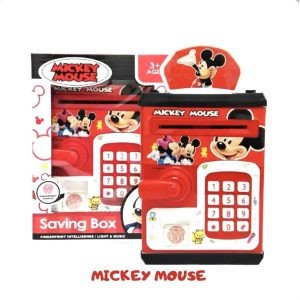 Mickey Mouse Money Safe Saving Box: Secure, Fun, and Personalized Passcode