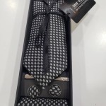 Presley Neckties + clip + cufflins