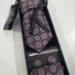 Presley Neckties + clip + cufflins