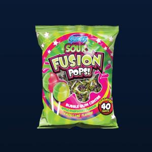 Fusion Sour Pops 40 X 16