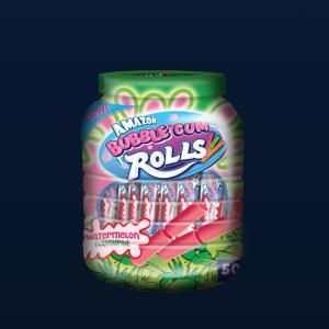 Amazon Roll Gums Watermelon(L) 12 X 50 Pcs Jars