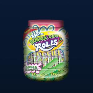 Amazon Roll Gums Apple(L) 12 X 50 Pcs Jars