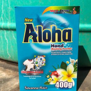 ALOHA S.RAIN POWDER BOXES 36 X 400G