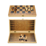 3 in 1 Board Game: chess/ cheekers/ Backgammon