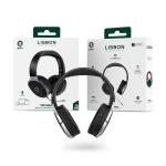 Green Lion Lisbon Series Wireless On-Ear Headphones with Mic, Noise Cancelling, Stretchable & Foldable Head Beam, Pure Bass Sound, 13hours Playtime, Easy Access Controls - Black