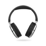 Green Lion Lisbon Series Wireless On-Ear Headphones with Mic, Noise Cancelling, Stretchable & Foldable Head Beam, Pure Bass Sound, 13hours Playtime, Easy Access Controls - Black