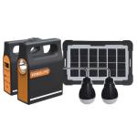 YOBOLIFE Portable Solar Light for home lighting and charging mobile phones&FM radio function