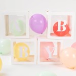 Baby Shower Decorating boxes