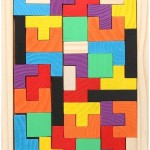 Wooden Tetris Gigsaw Puzzle