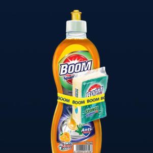 Boom Dish Liquid 25 X 750ml Orange (Sponge)