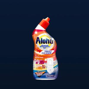 Aloha Toilet Cleaner Gel Floral 12 X 500ml