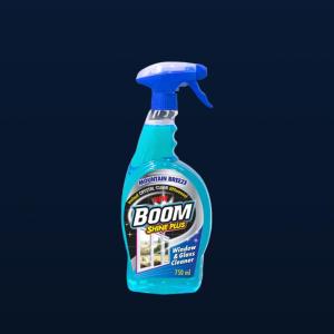 Boom Window Cleaner Breeze-Blue 12 X 750 Ml