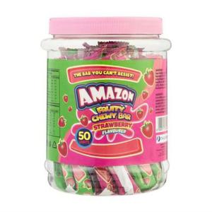 Amazon Fruity Chew Bar - Watrmln 50 Units X 6 Jars
