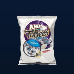 Amazon Toffee Bar-Vanilla 50 Units X 12 Pouches
