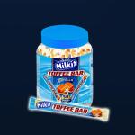 Milkit Toffee Bar-Vanilla 50 Units X 6 Jars