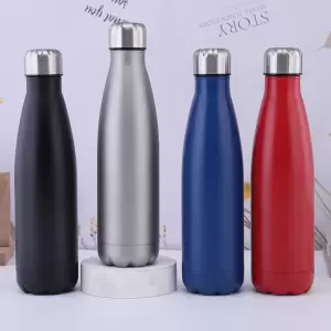 Cola Shaped Water Flask Stainless Steel